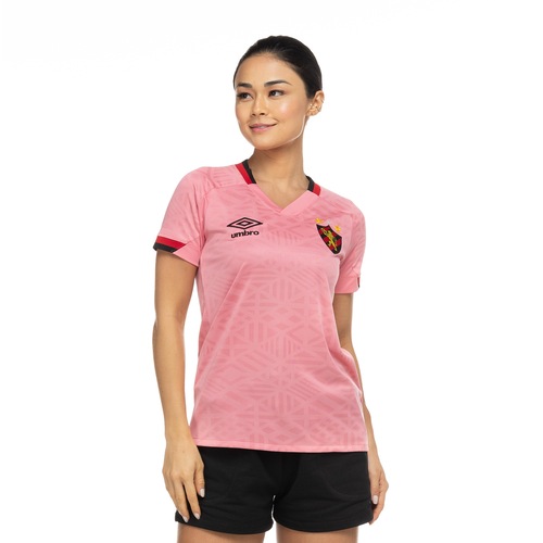 Camisa do Sport 22 Outubro Rosa Umbro - Feminina - Video 1