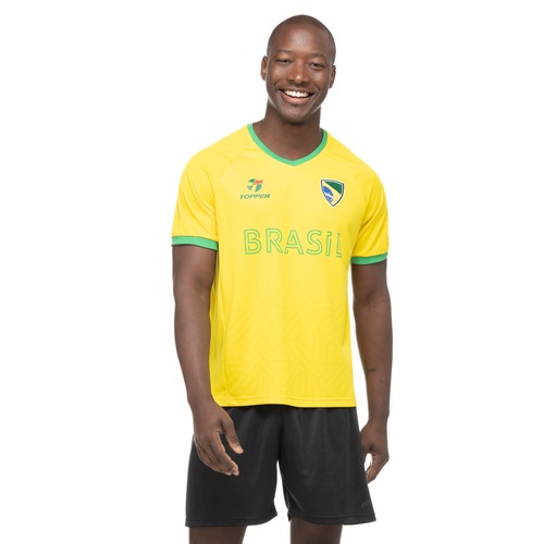 Camiseta Brasil Topper - Masculina - Video 1