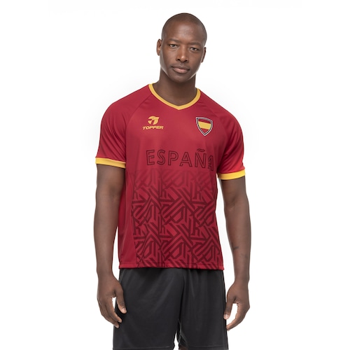 Camisa Seleção da Espanha Topper - Masculina - Video 1