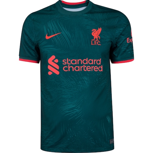 Camiseta do Liverpool 22 Nike Masculina Dri-Fit STAD - Video 1