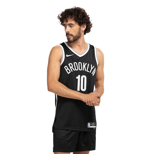 Camiseta Regata Brooklyn Nets NBA Nike Icon Edition 22/23 Masculina - Video 1