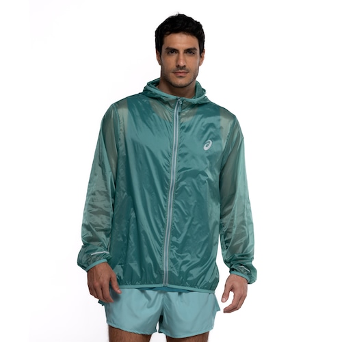 Jaqueta Corta-Vento Masculina ASICS com Capuz Ultraleve Compacta Menor preço em Jaqueta Corta-Vento Masculina ASICS com Capuz Ultraleve Compacta
