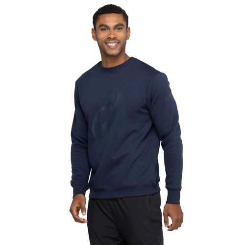 Blusa de Moletom Masculina ASICS Careca Espiral Menor preço em Blusa de Moletom Masculina ASICS Careca Espiral