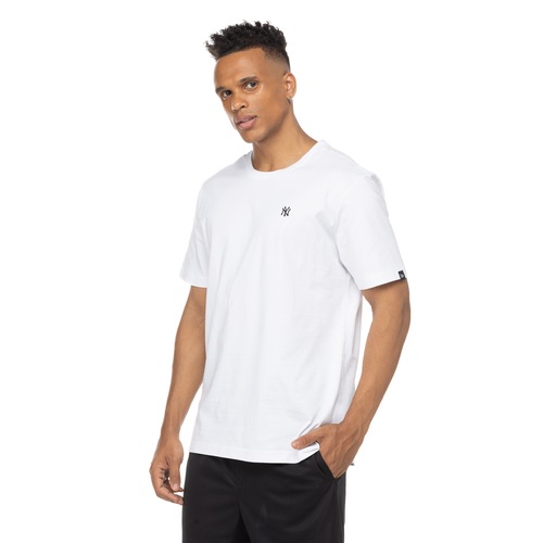 Camiseta New York Yankees MLB New Era Manga Curta Basic Essent - Masculina - Video 1
