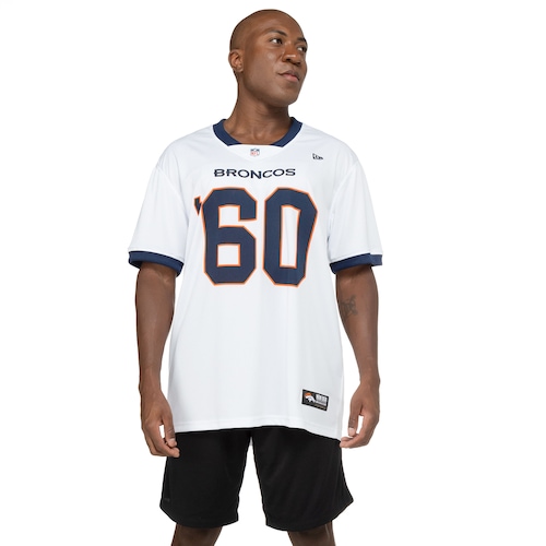Camiseta do Denver Broncos NFL New Era Unissex Jersey Core - Video 1
