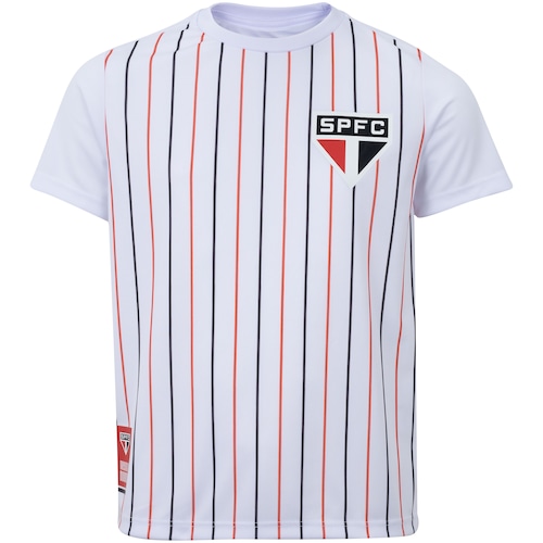 Camiseta do São Paulo Júnior Fardamento Menor preço em Camiseta do São Paulo Júnior Fardamento