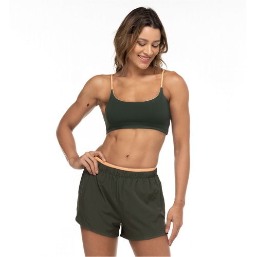 Top Fitness sem Bojo Oxer Baixa Sustentação Reversível Bicolor - Video 1