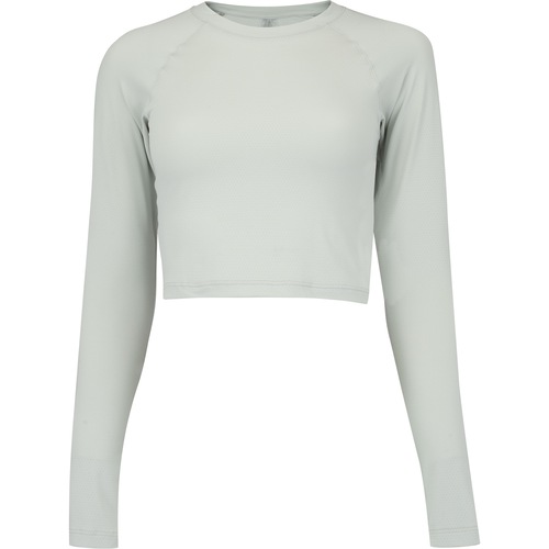 Blusa Cropped Manga Longa Feminina Oxer - Video 1