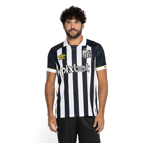 Camisa Polo do Santos II 23 Masculina Umbro - Video 1