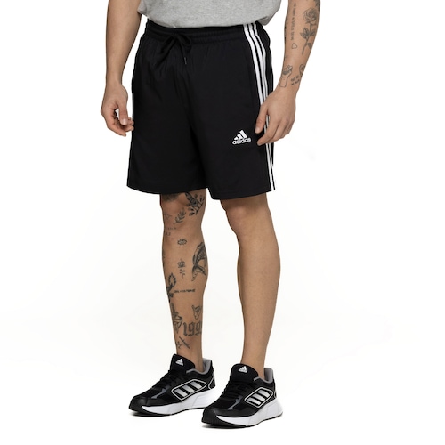 Bermuda adidas Masculina Chelsea 3 Listras - Video 1