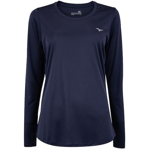 Camiseta Feminina Mizuno Manga Longa Energy - Video 1