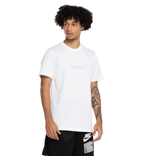 Camiseta Jordan Air Masculina Nike Manga Curta Essentials Crew - Video 1