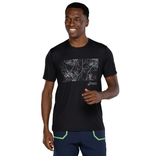 Camiseta Masculina ASICS Manga Curta Estampa Treino Anti Odor é boa?
