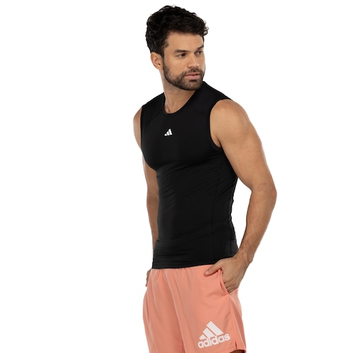 Camiseta Regata Masculina adidas Tech Fit é boa?