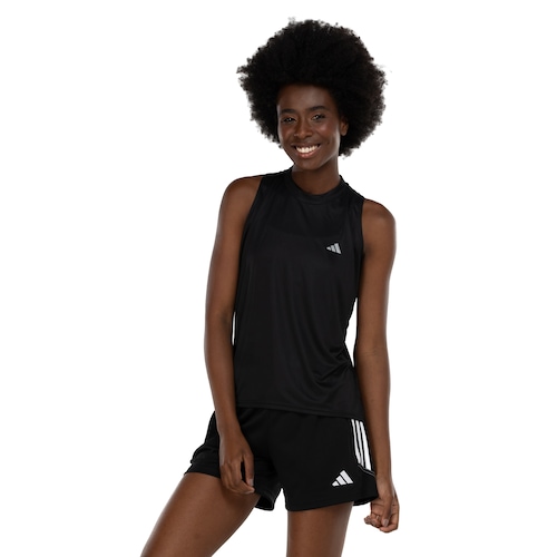 Camiseta Regata Feminina adidas Run It - Video 1