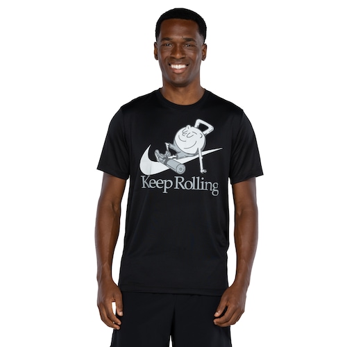 Camiseta Masculina Nike Manga Curta Dri-Fit Rlgd Humor 2 - Video 1