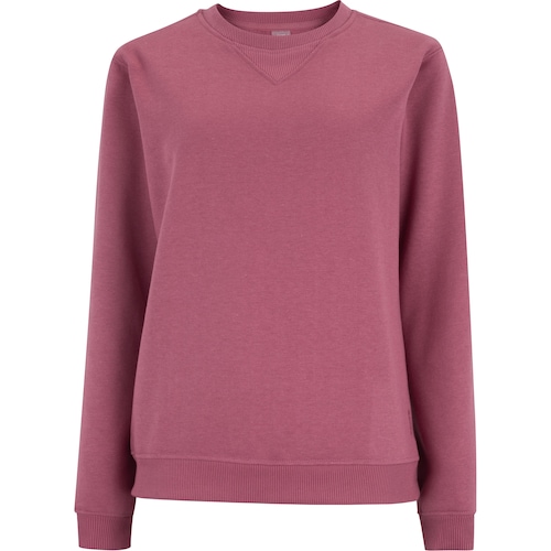 Blusa de Moletom Feminina Oxer Gola Careca Fleece - Video 1