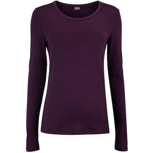 Camiseta Feminina Oxer Manga Longa Peach Touch - Video 1