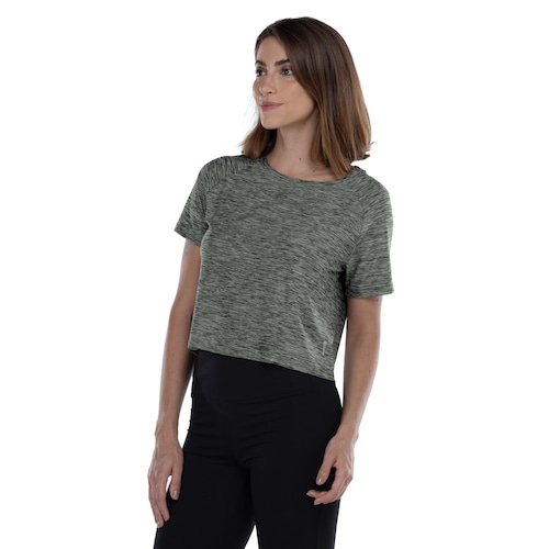 Camiseta Feminina Oxer Manga Curta Duni New com Necessaire - Video 1