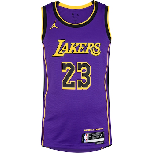 Camiseta Regata Los Angeles Lakers Nike Masculina Dri-Fit Jersey Swgmn STM 22 - Video 1