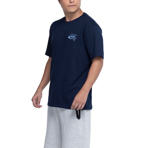 Camiseta Masculina HD Manga Curta Boards 9534A - Video 1