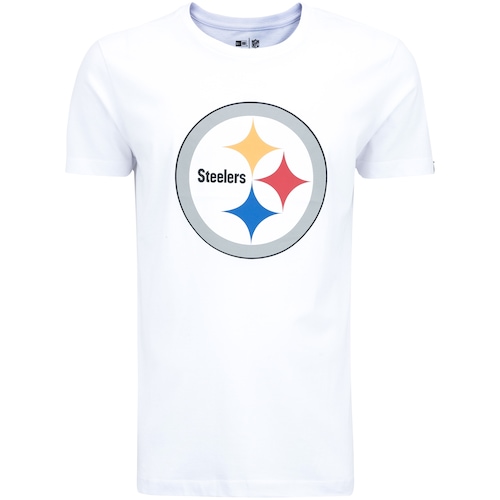 Camiseta do Pittsburgh Steelers New Era NFL Masculina Basic Time - Video 1