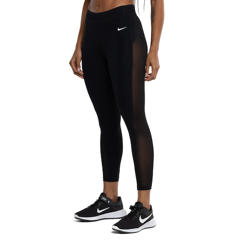 Calça Feminina Nike Dri-fit 7/8 Mesh Tight - Video 1