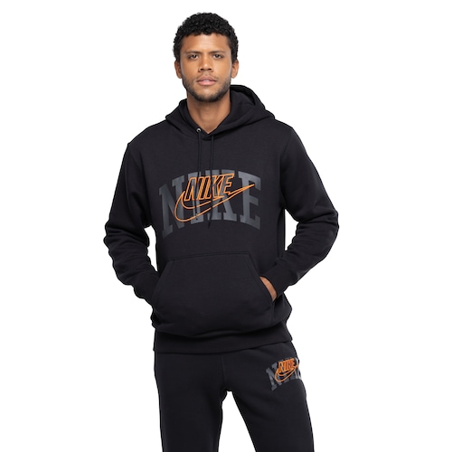 Blusão Masculino Nike com Capuz Club BB Arch GX Menor preço em Blusão Masculino Nike com Capuz Club BB Arch GX