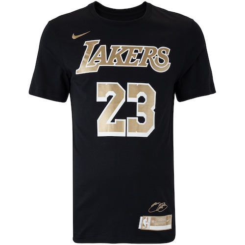 Camiseta do Los Angeles Lakers Nike Masculina Manga Curta Select - Video 1