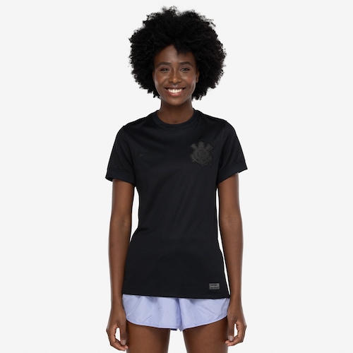 Camisa do Corinthians II 24 Nike Feminina Torcedor - Video 1
