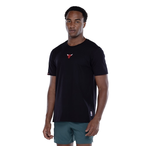 Camiseta do Chicago Bulls NBA Masculina Core Camiseta do Chicago Bulls NBA Masculina Core
