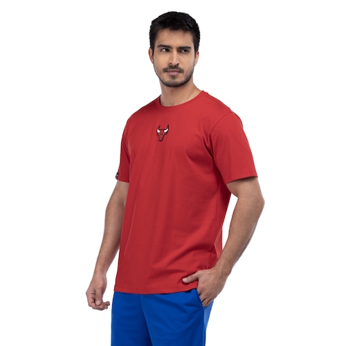 Camiseta do Chicago Bulls NBA Masculina Core Camiseta do Chicago Bulls NBA Masculina Core
