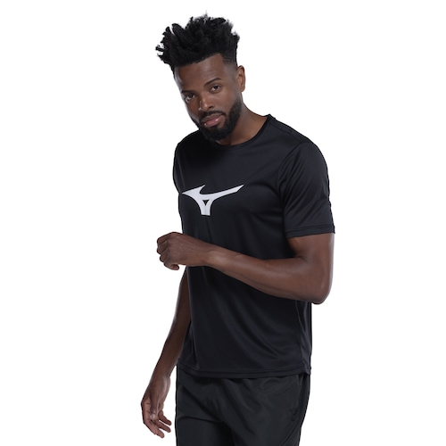 Camiseta Masculina Mizuno Manga Curta Run Spark - Video 1
