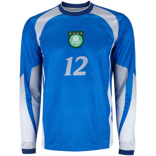 Camiseta do Palmeiras Manga Longa Betel Masculina Marcos Retrô 1999 - Video 1