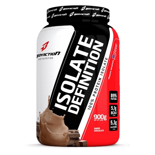 Whey Protein Isolado Body Action Isolate Definition - Chocolate - 900g é boa?