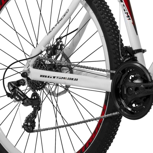 Bicicleta Gts M1 Advanced 1.0 Disc T17 Aro 29 Susp. Dianteira 24 Marchas - Preto