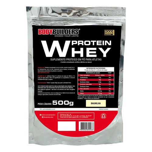 Whey Protein Bodybuilders - Baunilha - 500g é boa?