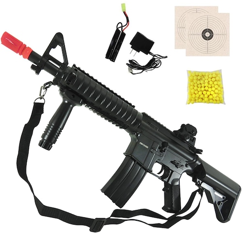 Menor preço em Rifle Fuzil de Airsoft Cyma M4 CQB CM176 Automática
