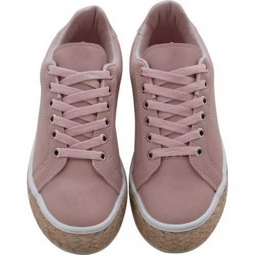 tenis plataforma corda feminino