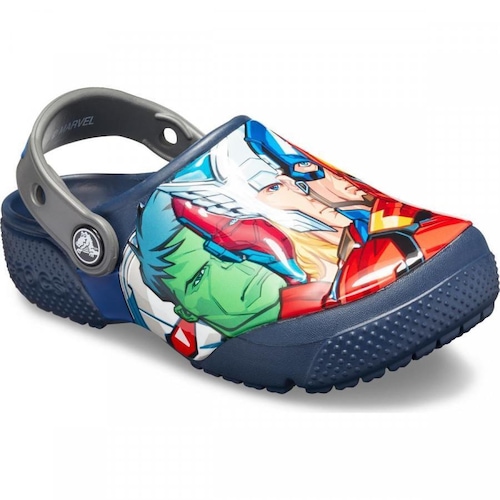 sandalia tipo crocs masculina