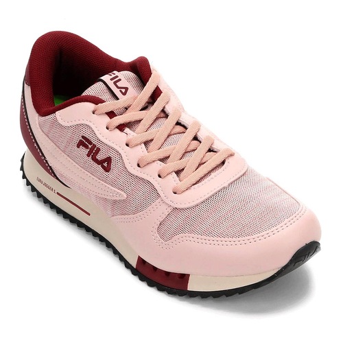 tênis fila euro jogger sport cinza feminino