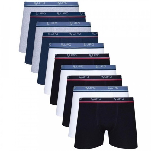 Cueca Lupo Boxer Multicor - 10 Unidades é boa?