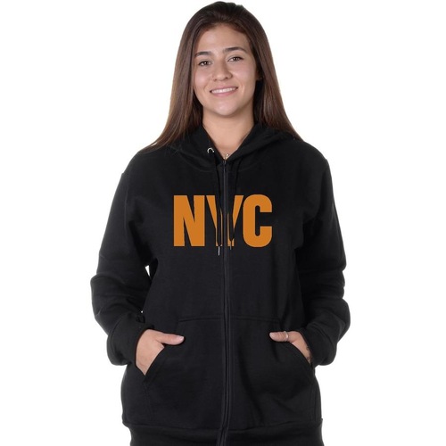 Menor preço em Blusão Moletom Suffix New York City com Capuz - Feminino
