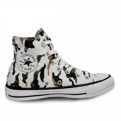 all star camuflado feminino