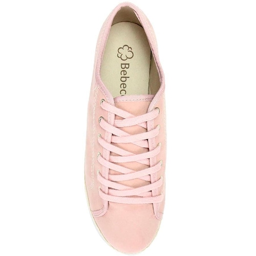 tênis bebecê flatform com corda feminino