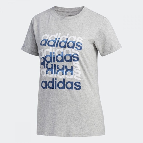 camiseta adidas feminina colorida