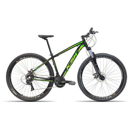 Bicicleta ksw aro 29 27 marchas freio hidráulico Clearance