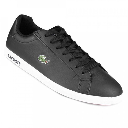 tenis da lacoste preto