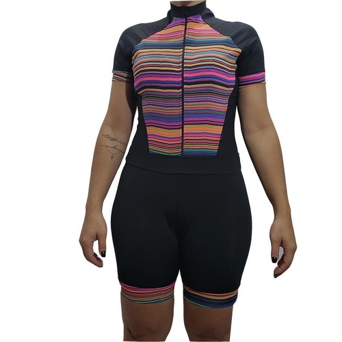 camisa ciclismo feminina centauro