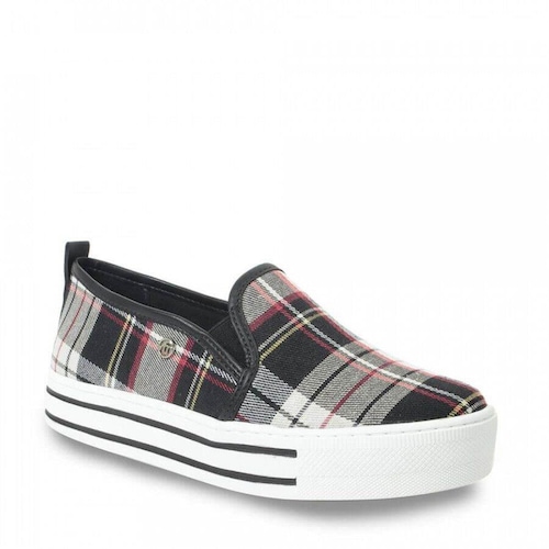 sapatenis feminino xadrez